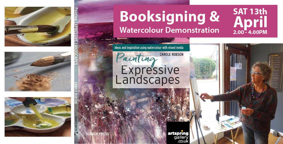 Carole Robson - Watercolour Demonstration & Book Signing