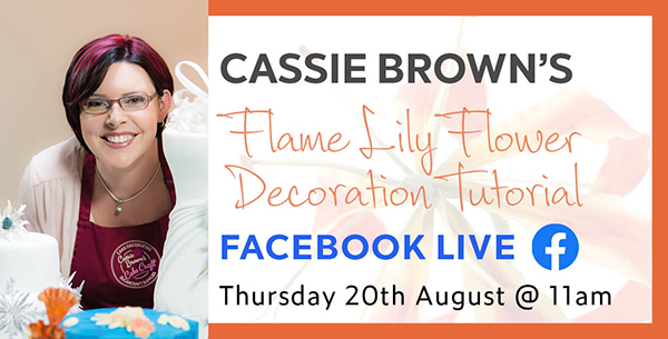 Cassie Brown's Flame Lily Flower Decoration Tutorial