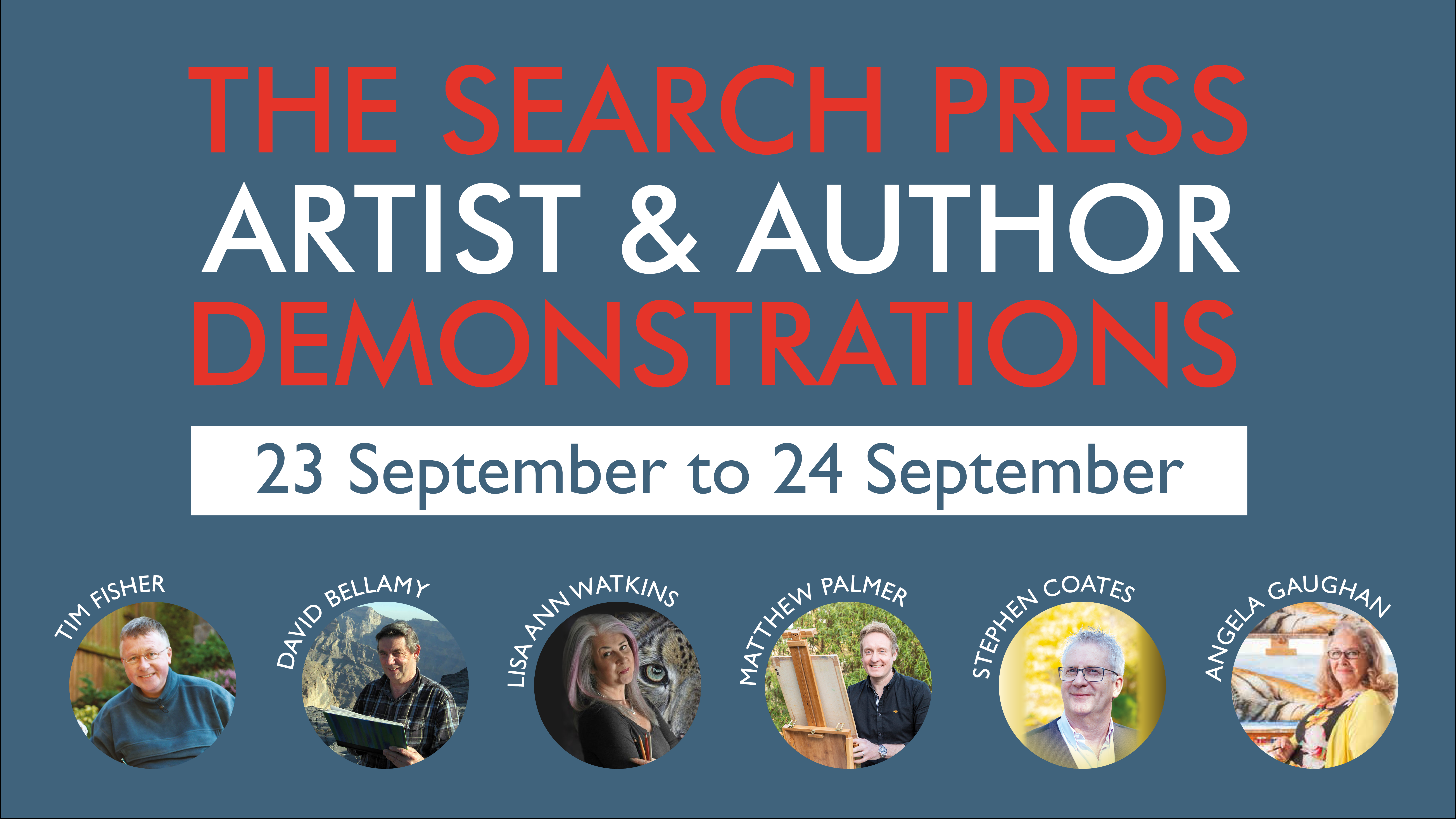 The Search Press Artist & Author Demonstrations